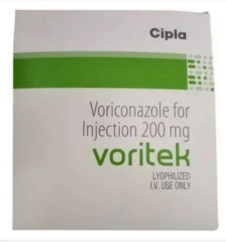 Voritek Voriconazole For Injection Mg At Rs Vial