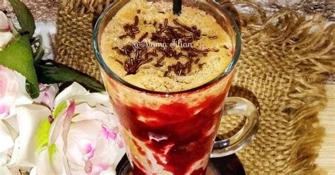 Resep Milk Sake Strawbery Cofe Oleh Lanjarsih Mama Fifian