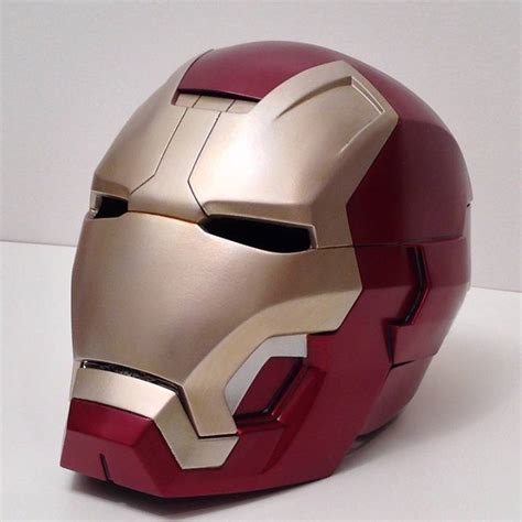 3d Printable Iron Man Mark 42 Helmet By Joseph