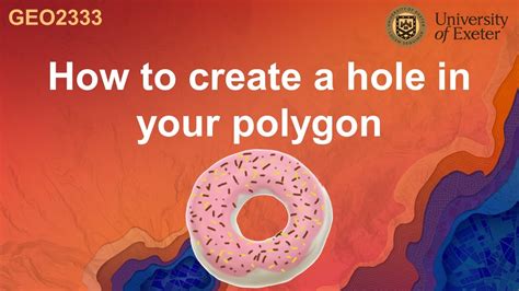 How To Create A Hole In Your Polygon Donut Polygon In ArcGIS Pro