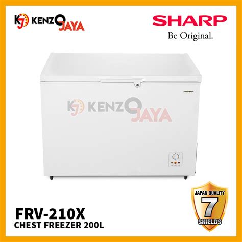 Jual Chest Freezer Sharp Frv X Shopee Indonesia