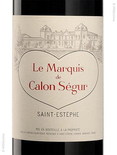 Le Marquis de Calon Ségur 2022 Wein kaufen de millesima ch