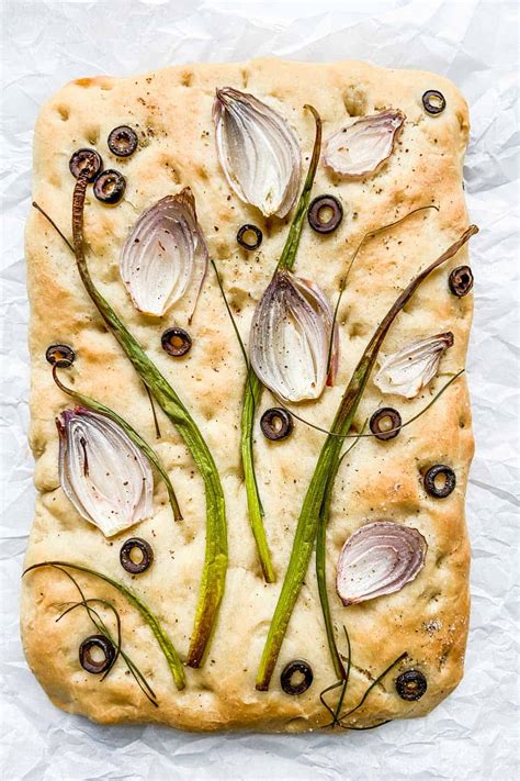 Decorated Focaccia Bread Recipe This Healthy Table