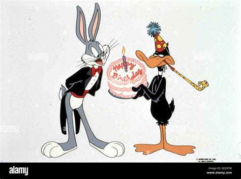 Happy Birthday Bugs Happy Birthday Bugs Bugs Bunny Und Daffy Duck Stock