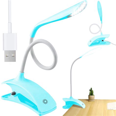 Lampka Biurkowa Szkolna Dotykowa Lampa Led Usb Klips Retoo Sklep