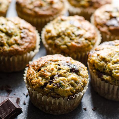 Healthy Banana Zucchini Muffins