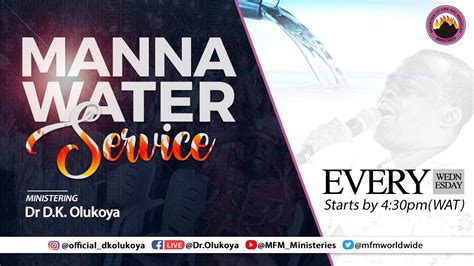 FIGHT OR PERISH MFM MANNA WATER 30 08 2023 DR D K OLUKOYA YouTube