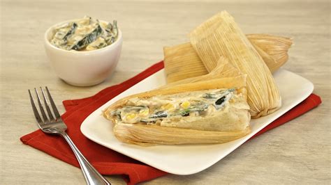 Tamales De Rajas Con Crema Recetas Nestlé