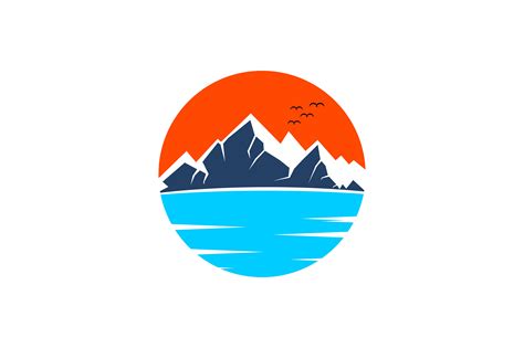 Mountain Logo Illustration Par Skyacegraphic Creative Fabrica