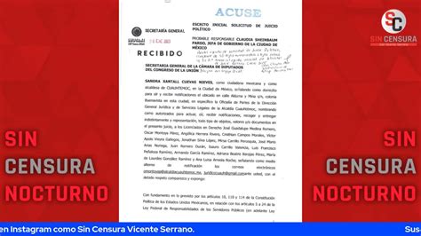 Un Descaro Despu S De Su Campa A Negra Sandra Cuevas Solicita Juicio