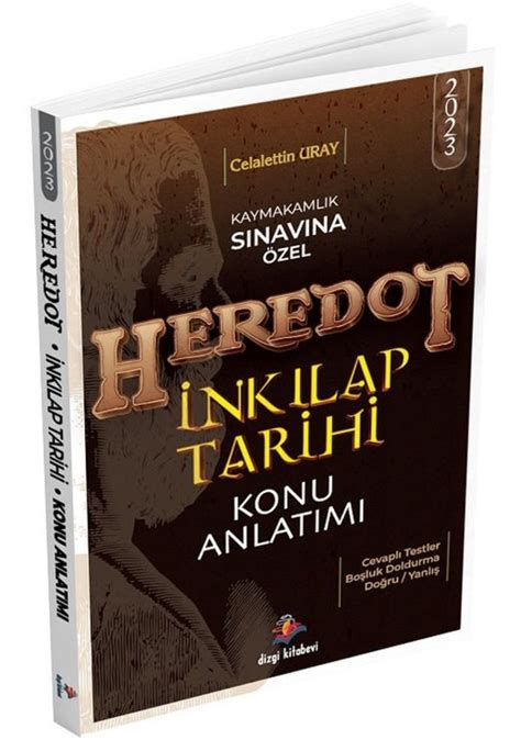 Dizgi Kitap Kaymakamlık Tarih Herodot Konu Anlatımı Fiyatları ve