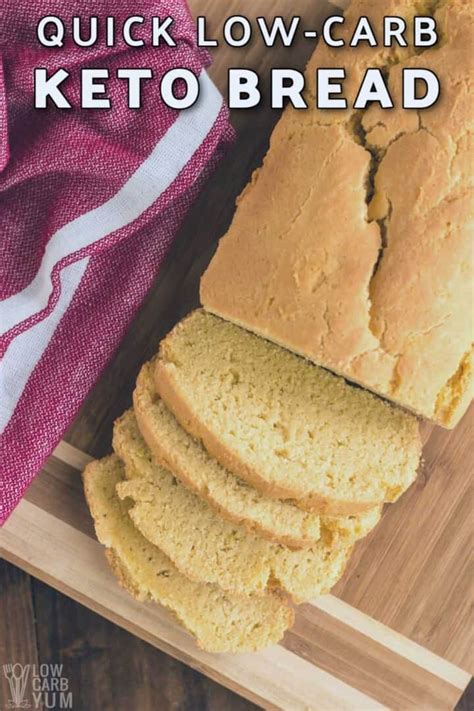 Low Carb Bread Recipe Quick And Easy Low Carb Yum