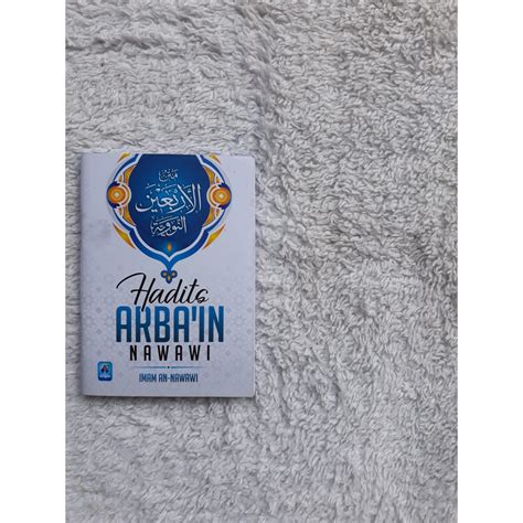 Jual Buku Saku Terjemah Matan Hadits Arbain Imam An Nawawi Shopee