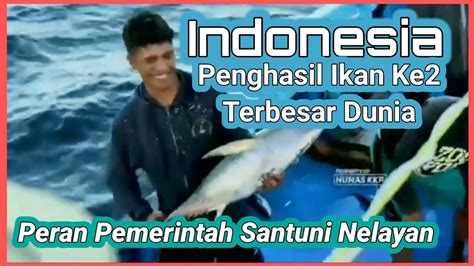 Indonesia Penghasil Ikan Ke 2 Terbesar Di Dunia Serta Peran Pemerintah