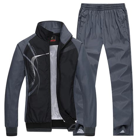 Hommes V Tements De Sport Nouveau Printemps Automne Surv Tement 2 Pi