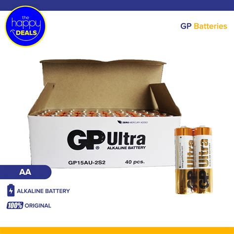 GP Ultra Alkaline AA Battery 40pcs Shopee Philippines