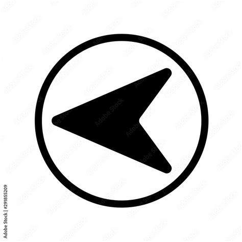 Back Arrow Icon, Flat Illustration Of Back, Vector Icon, Back Sign ...