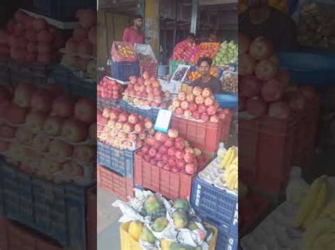 Wholesale Fruit Market In Nashik YouTube