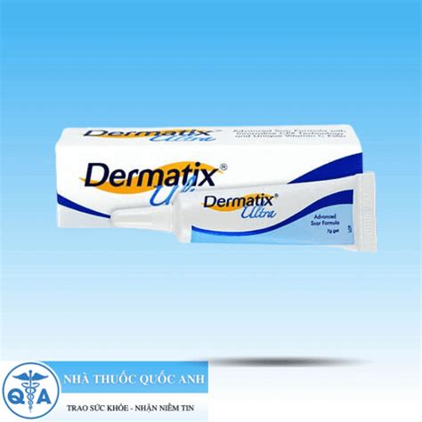 Dermatix Ultra Gel Hỗ Trợ Trị Sẹo Giảm đau Ngứa Tuýp 7g Nhà Thuốc Quốc Anh