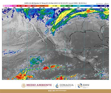 Conagua On Twitter Se Pronostican Lluvias Nevadas Y Vientos