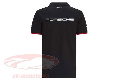 Polo Shirt Team Porsche Motorsport Collection Black