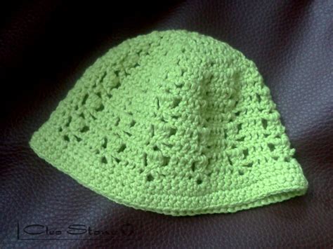 Cleostone Handicraft Dzieci Ca Czapeczka Na Szyde Ku Baby Crochet Hat