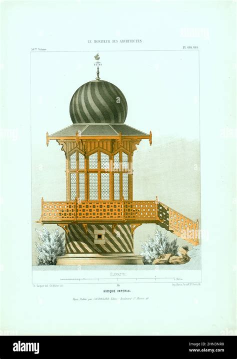 Litografia Francese Di Bois De Boulogne Immagini E Fotografie Stock Ad