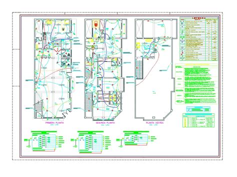 Planos De Instalaciones Electricas En Autocad A47