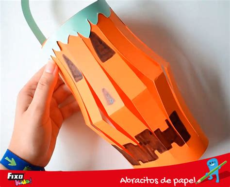 Cómo hacer farolillos de papel Fixo Kids