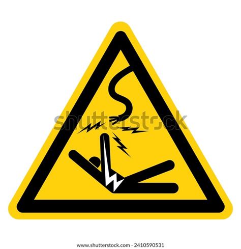 Electrical Hazard Symbol Sign Vector Illustration Stock Vector (Royalty Free) 2410590531 ...