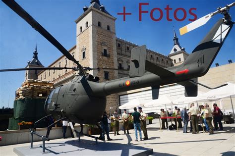 El Museo del Ejército de Toledo incorpora un helicóptero a su colección