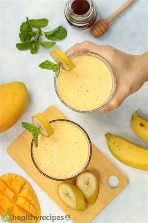 Mango Banana Smoothie Recipe An Easy Healthy Tropical Beverage