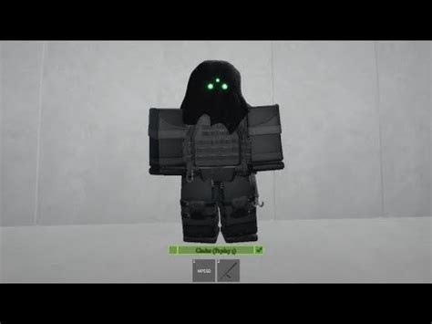 Roblox Payday 3 Cloaker Avatar Build YouTube