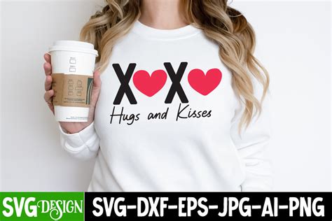 Xoxo Hugs And Kisses Svg Cut File Graphic By Ranacreative51 · Creative