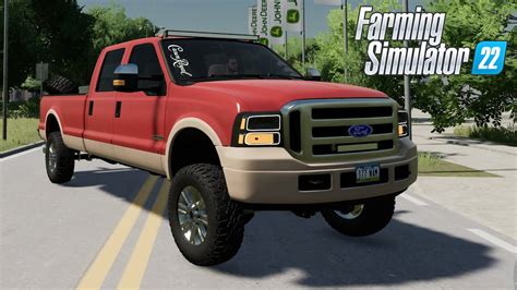 Fs22 Lifted Ford F250 2006 Farming Simulator 2022 American Pick Up