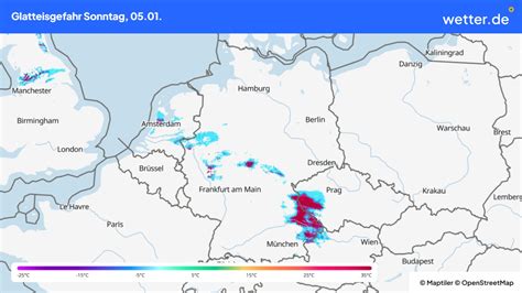 Wetter und Wetterthemen am 5 Januar Glätte Update hier ist es jetzt