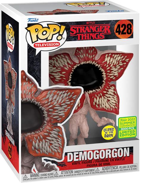 Figurine Pop Stranger Things Pas Cher Demogorgon Glow In The Dark