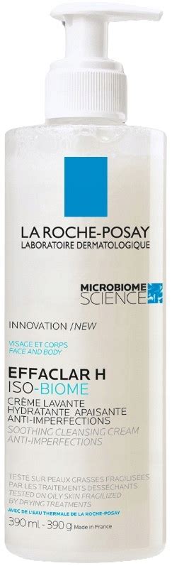 LA ROCHE EFFACLAR H ISO BIOME krem myjący pod prysznic do mycia 390 ml