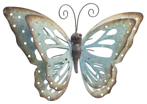 Metal Butterfly Wall Art | Butterfly wall art, Metal butterfly wall art ...