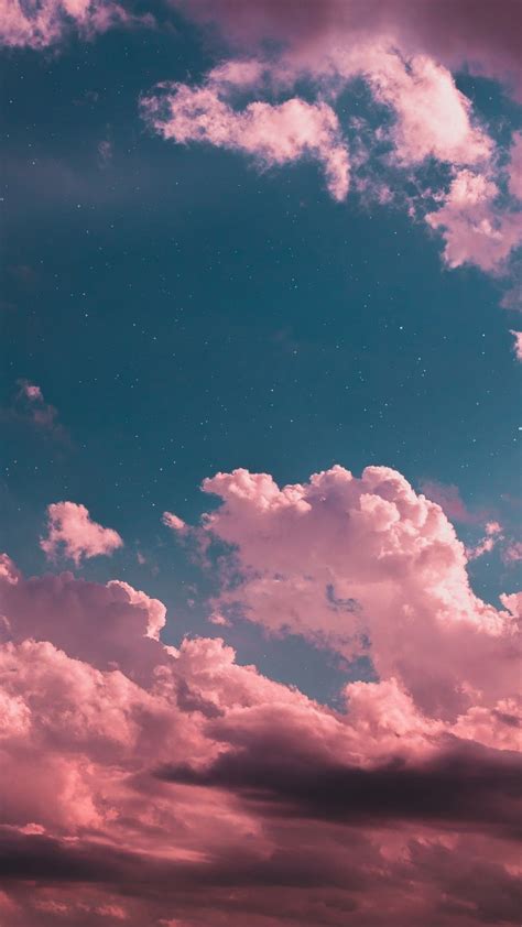 Pink Night Sky Wallpapers - Wallpaper Cave