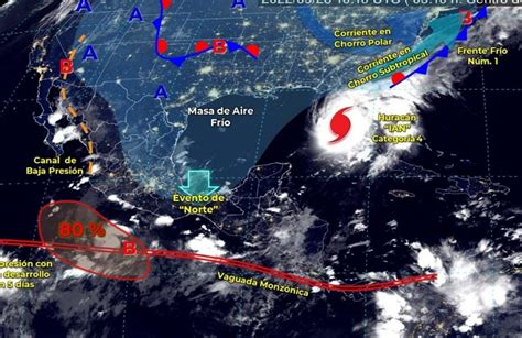 Esperan La Llegada De Frentes Fr Os A M Xico Sol Quintana Roo