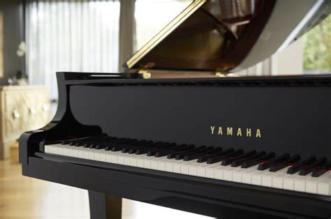 Five Tiers of Yamaha Grand Pianos