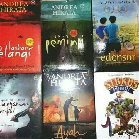 Jual Paket Novel Laskar Pelangi Andrea Hirata Tetrologi Shopee