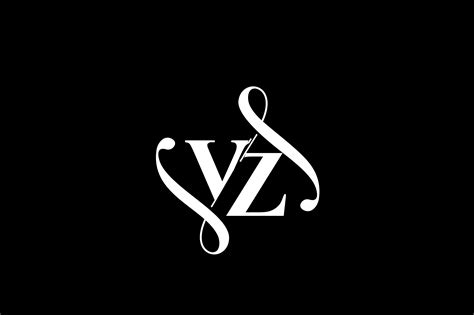 VZ Monogram Logo Design V6 By Vectorseller TheHungryJPEG