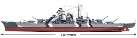 bismarck  scale metal model kit agora models