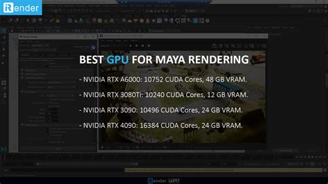 Best CPU GPU And Renderer For Autodesk Maya IRender