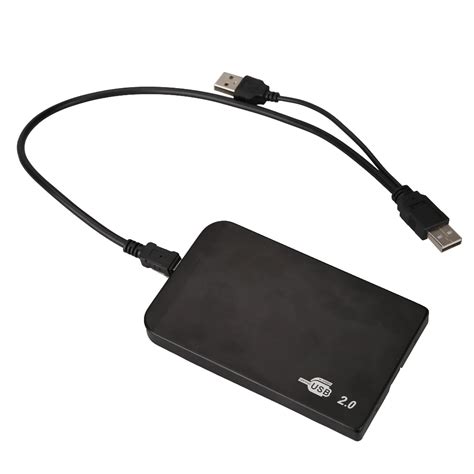 USB 2.0 HDD Hard Drive External Enclosure 2.5 inch IDE SSD Mobile Disk Box Cases laptop hard ...