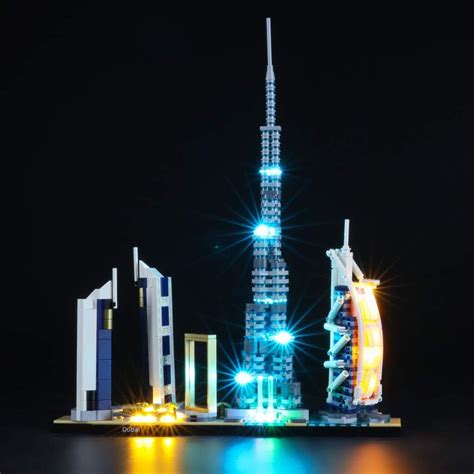 BRIKSMAX Zestaw oświetleniowy LED do Lego Architecture Dubai