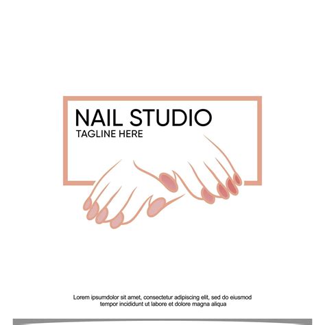 Nail polish vector icon logo design Premium Vector 10995086 Vector Art ...