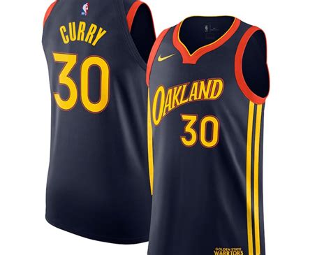 STEPH CURRY CITY EDITION BASKETBALL JERSEY